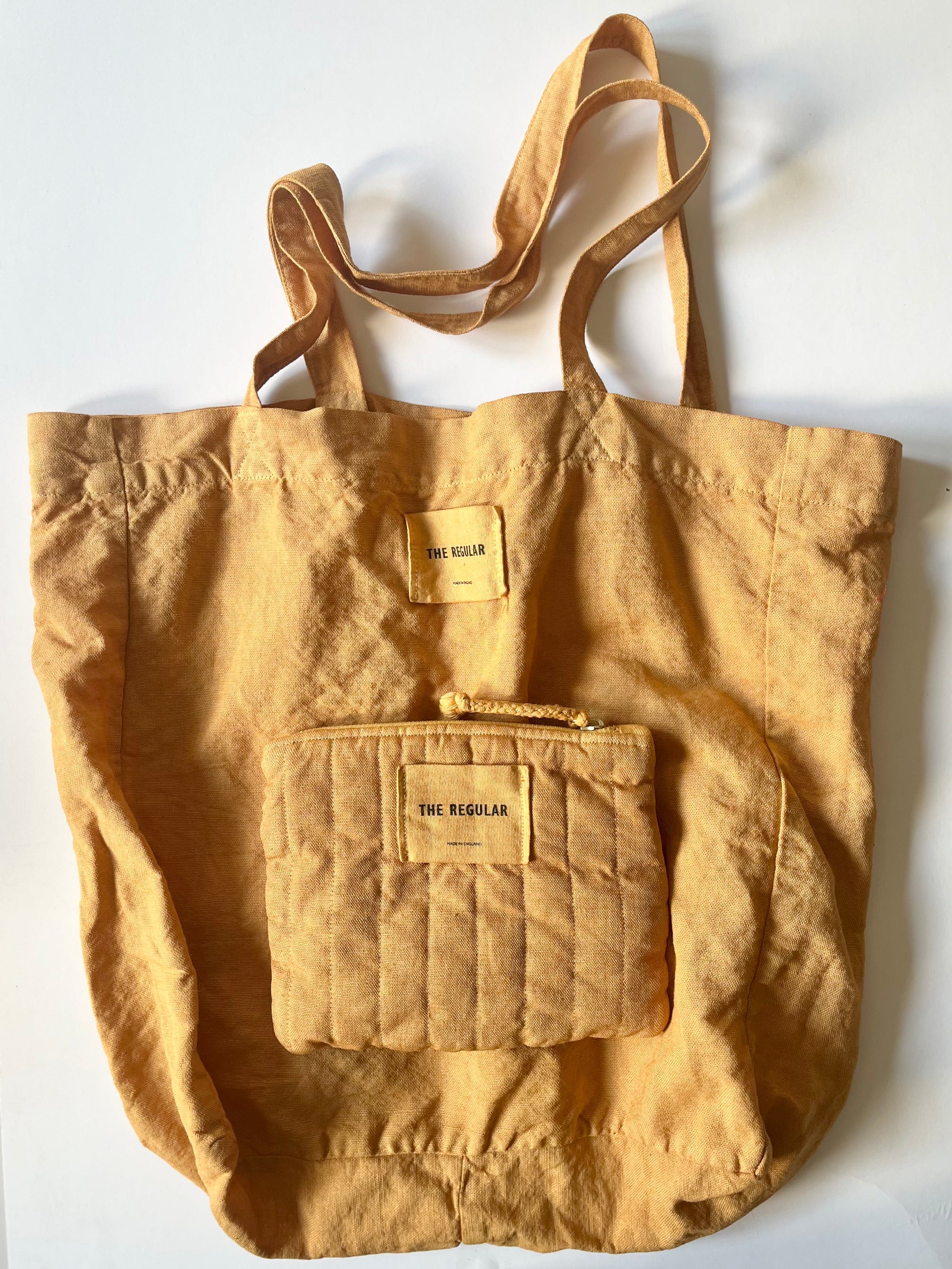 The Overspill Tote - Naples Yellow