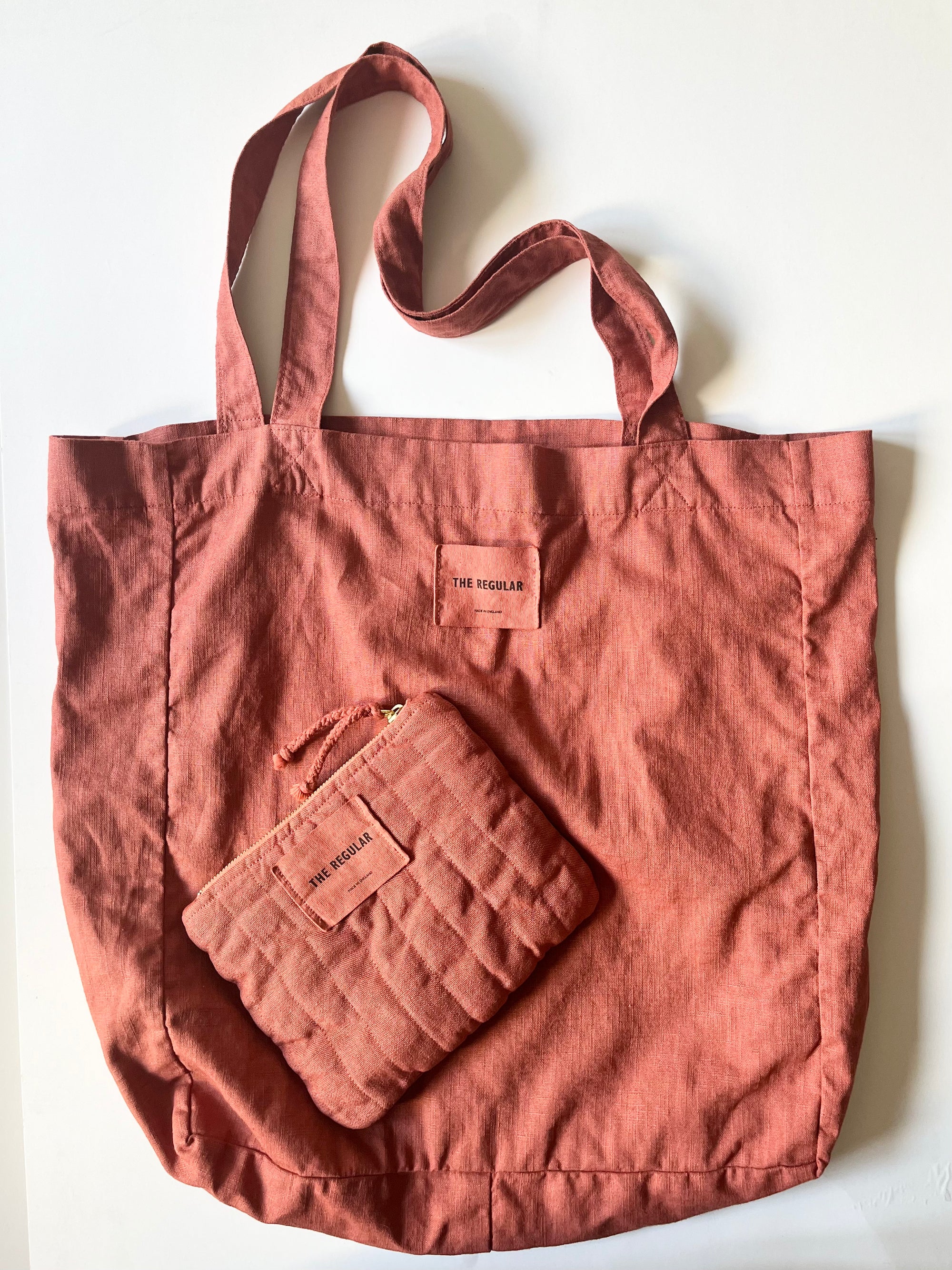 The Overspill Tote - Heritage Clay