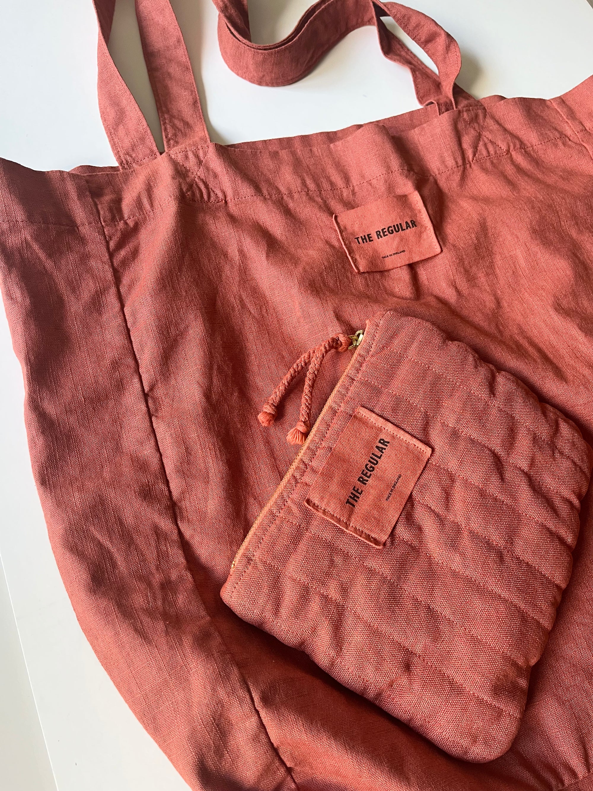 The Overspill Tote - Heritage Clay