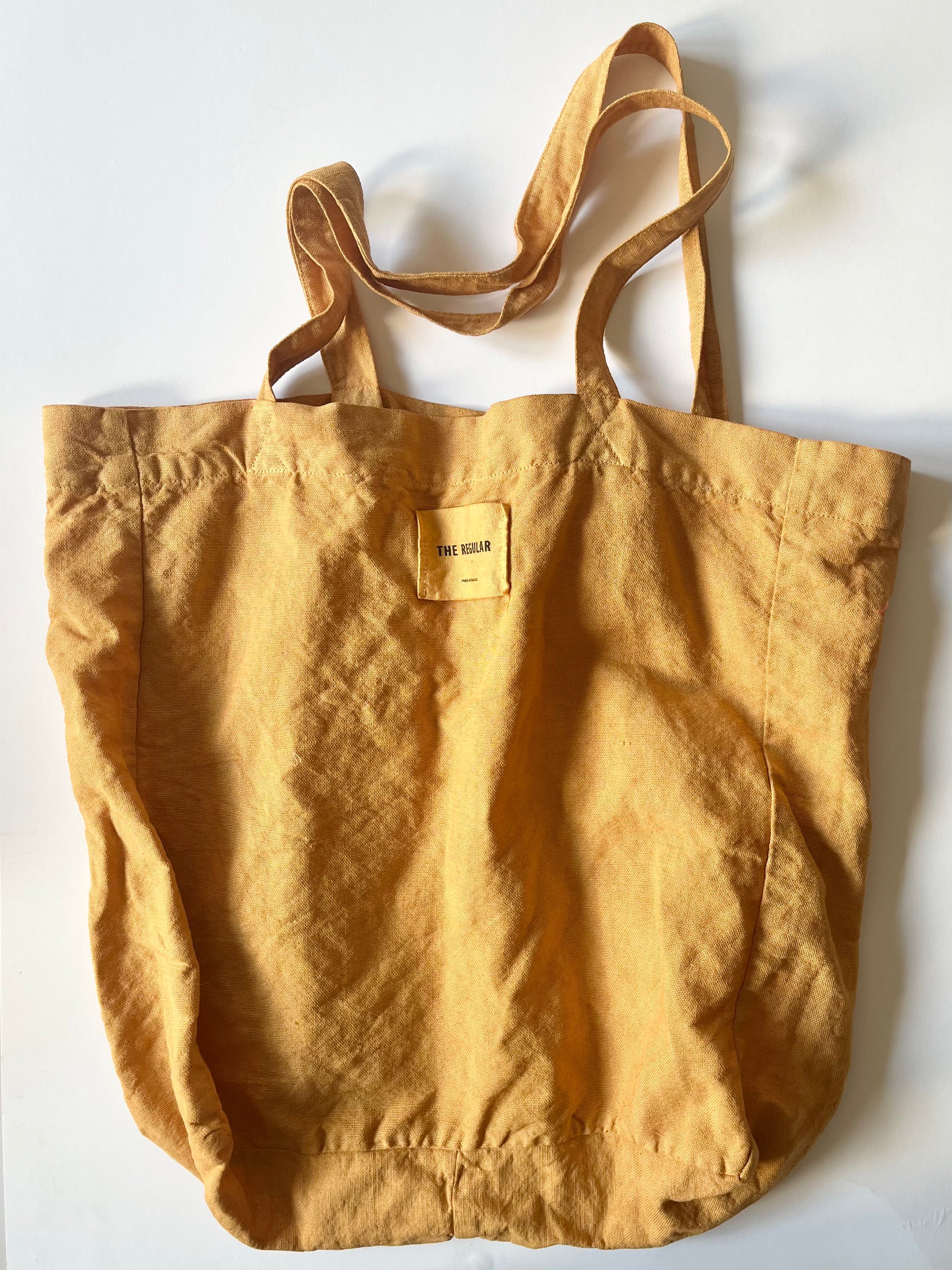 The Overspill Tote - Cadmium Yellow