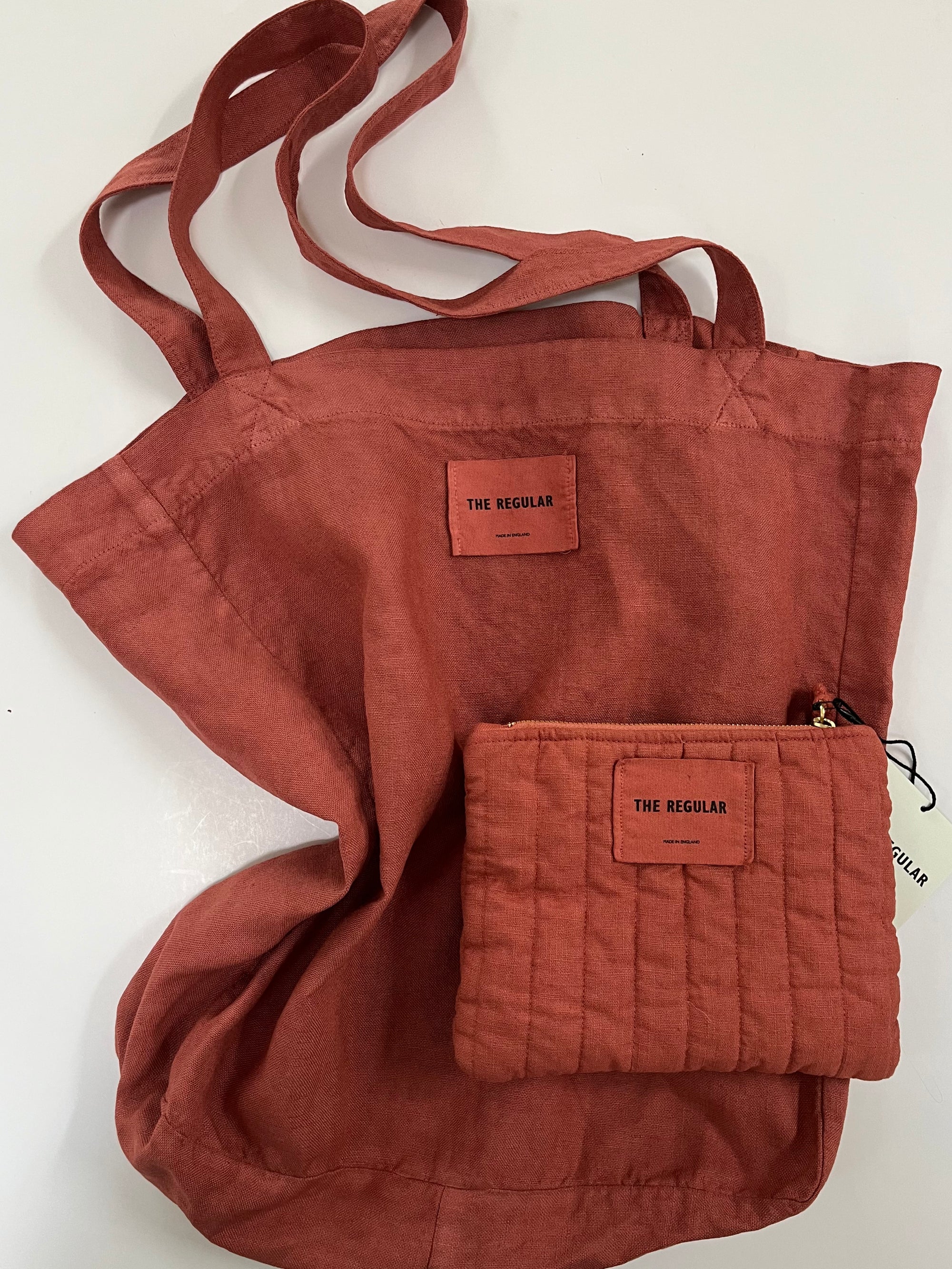 The Overspill Tote - Heritage Clay