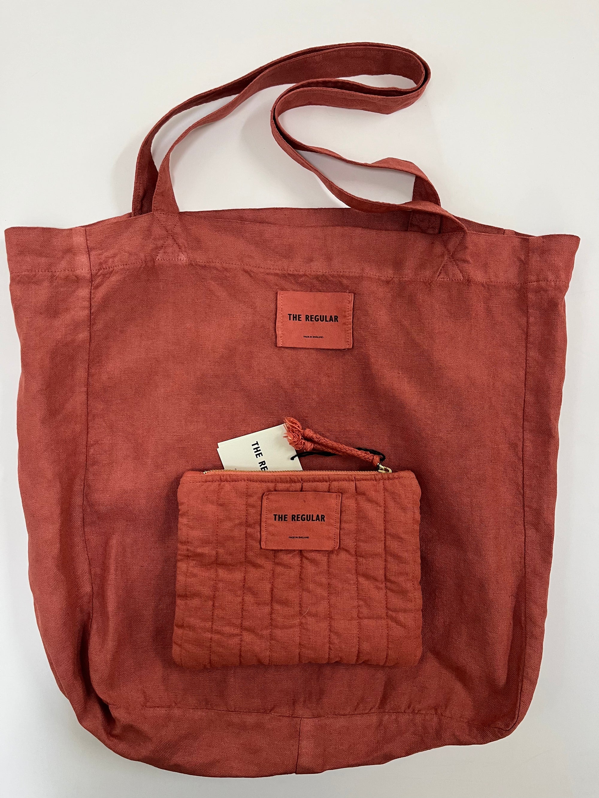The Overspill Tote - Heritage Clay